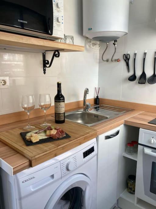Coqueto Apartamento De Playa Con Piscina Y Terraza Valencia Exterior foto